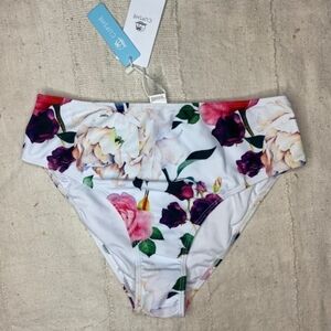 Cupshe Floral Print Bikini Bottom